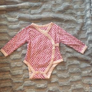 100% Onesie with Long Sleeves.